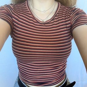 american eagle basic crop top